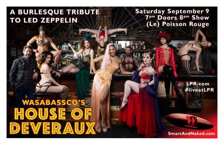 Wasabassco’s House of Deveraux: Take The Led Off! A Tribute to Led Zeppelin @ (Le) Poisson Rouge | New York | New York | United States